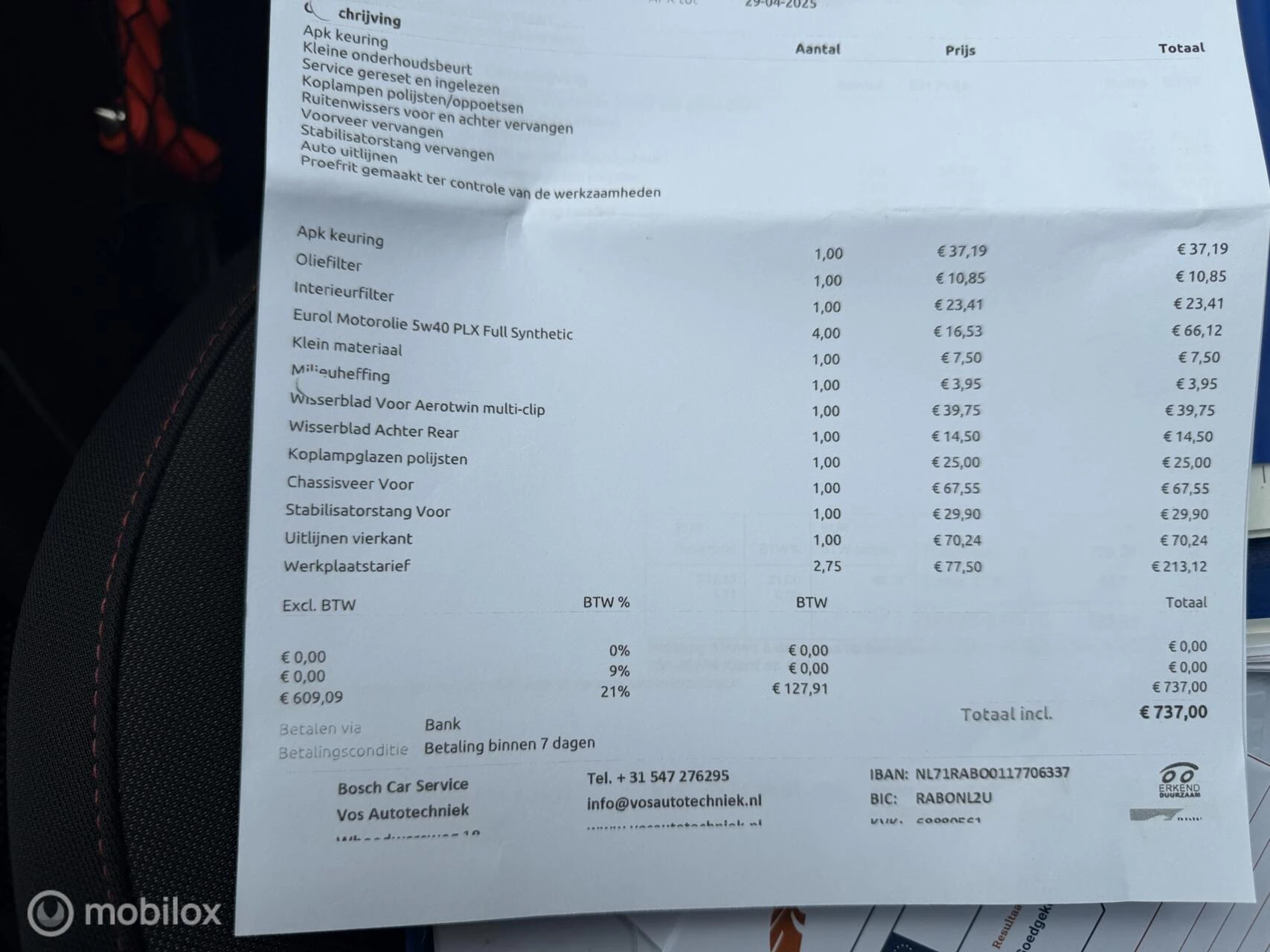 Hoofdafbeelding Fiat Punto
