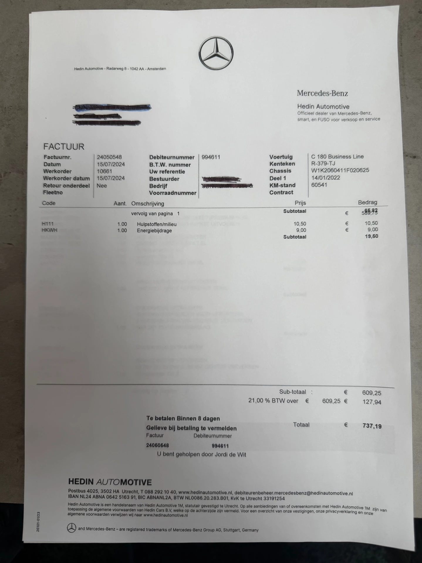 Hoofdafbeelding Mercedes-Benz C-Klasse