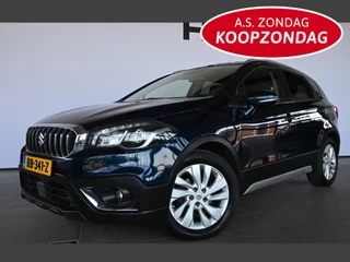 Hoofdafbeelding Suzuki S-Cross Suzuki S-Cross 1.4 Boosterjet Exclusive Automaat Clima Stoelverwarming Cruise control Trekhaak 1e Eigenaar Inruil Mogelijk!