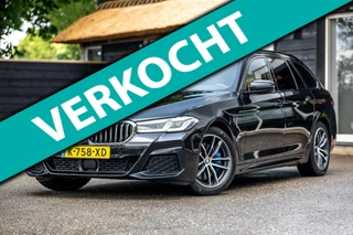 BMW 5-serie Touring 530e M-Sport I Panoramadak I Trekhaak I Adaptive Cruise I Luxe leder I Sportstoelen I Harman Kardon I Led