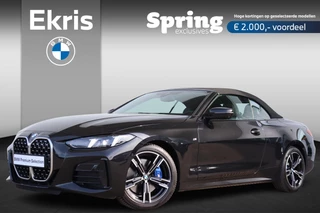 BMW 4-serie Cabrio 430i xDrive Comfort pack / M Sport pakket / Innovation pack / Navigatie / Lederen bekleding / Stoelverwarming | Easter
