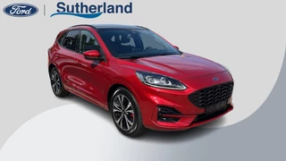 Ford Kuga 2.5 PHEV ST-Line X | Full options | Weg/Uitklapbare Trekhaak (Elektrisch bedienbaar) | Elektrisch glazen panorama-dak | Adaptive cruise control | Winter Pack | Dodehoeksensoren | Bang&Olufsen | Head up Display | Adaptive LED | 19 inch lichtmetalen velgen met rode remklauwen | Elektrische achterklep