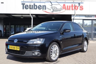 Hoofdafbeelding Volkswagen Jetta Volkswagen Jetta 1.4 TSI Hybrid Highline | Navigatie | Lederen interieur | Climate control | Stoelverwarming | Cruise control