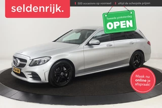 Mercedes-Benz C-klasse 180 AMG Upgrade Edition | Stoelverwarming |  Carplay | Matrix LED | Sfeerverlichting | Leder/Alcantara | Navigatie | DAB | Cruise control | Park Assist
