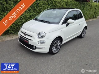 Fiat 500 1.2 Lounge 1e Eigenaar Pano Cruise-control Pdc Airco