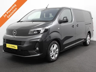 Opel Vivaro 2.0 Diesel 180 S&S L3 Automaat Dubbele Cabine 2 schuifdeuren Android Auto/Apple CarPlay Navigatie Keyless Entry&Start Climate Control Camera Cruise Control Houten afwerking laadruimte Trekhaak lichtmetalen velgen
