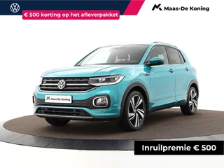 Volkswagen T-Cross 1.0 TSI 115pk DSG R-line · Apple/Android Car Play · Keyless · Trekhaak · Alarm Klasse III  · Virtual Cockpit · 18'' Inch ·