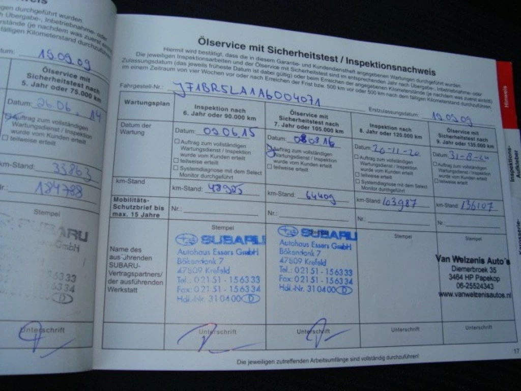 Hoofdafbeelding Subaru Legacy