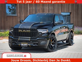 Hoofdafbeelding Dodge Ram 1500 Dodge Ram 1500 Limited Night H.O 540HP 706Nm | Massage + Full Option | De Meest Luxe en Volle Pick-Up in zijn Klasse | Comfortabele Dubbele Cabine met Royale 5 Zitplaatsen | BPM vrij | Nu Leverbaar uit Voorraad | Voorraad Nr 2353 - 5412