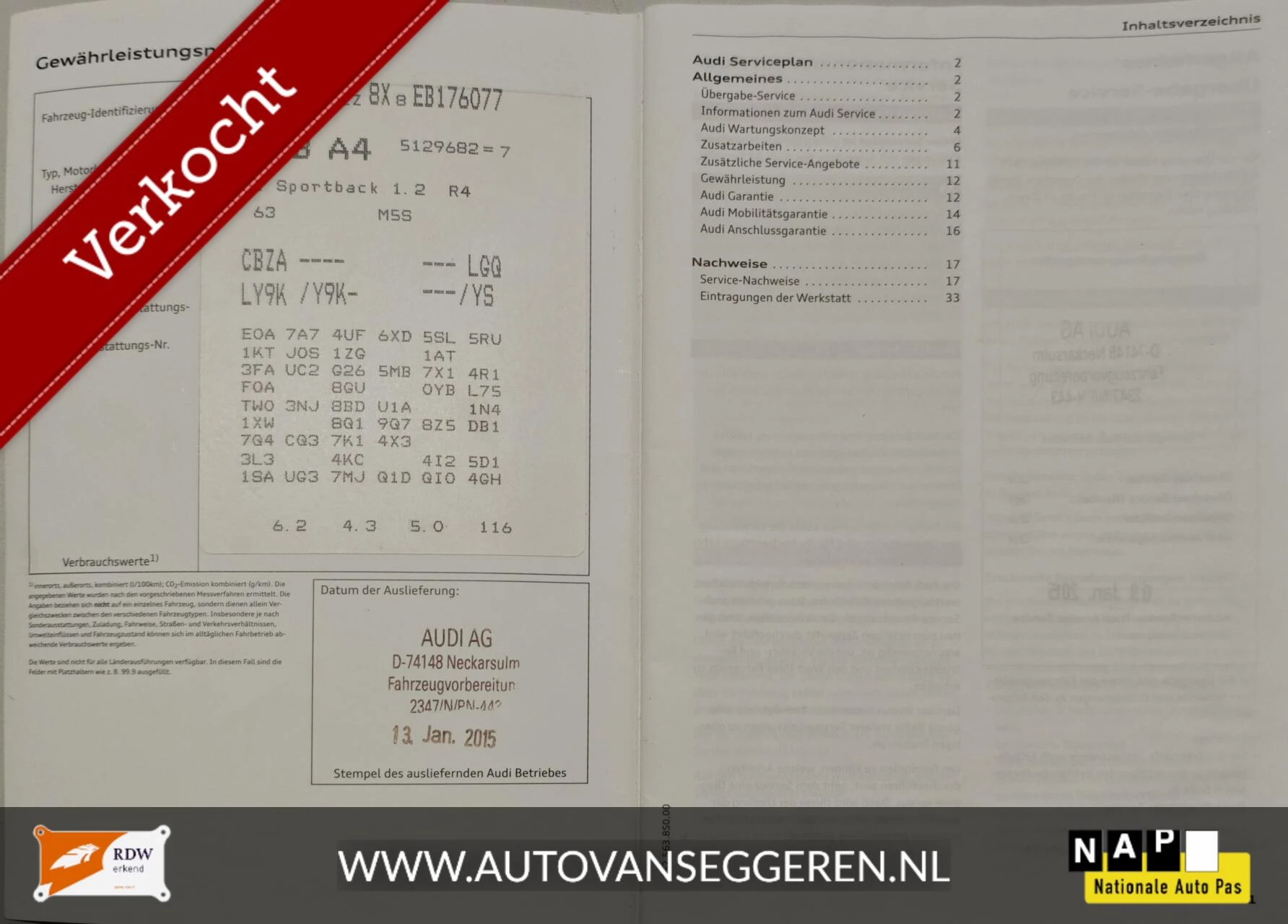 Hoofdafbeelding Audi A1 Sportback