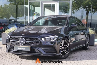 Mercedes CLA Coupé 180 AMG-Line 136pk | Camera | Cruise | Climate | Navi | Sfeerverlichting | Stoelverwarming | LED | Virtual