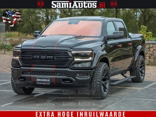 Dodge Ram 1500 GT EDITION | 5.7 HEMI V8 402PK | VIRTUAL COCKPIT | HEAD-UP | ADAPTIVE CRUISE | 360 CAMERA | TRX PACK | VOLLE UITVOERING Comfortabele Dubbele Cabine met Royale 5 Zitplaatsen | BPM vrij | Nu Leverbaar uit Voorraad | Voorraad Nr 2435