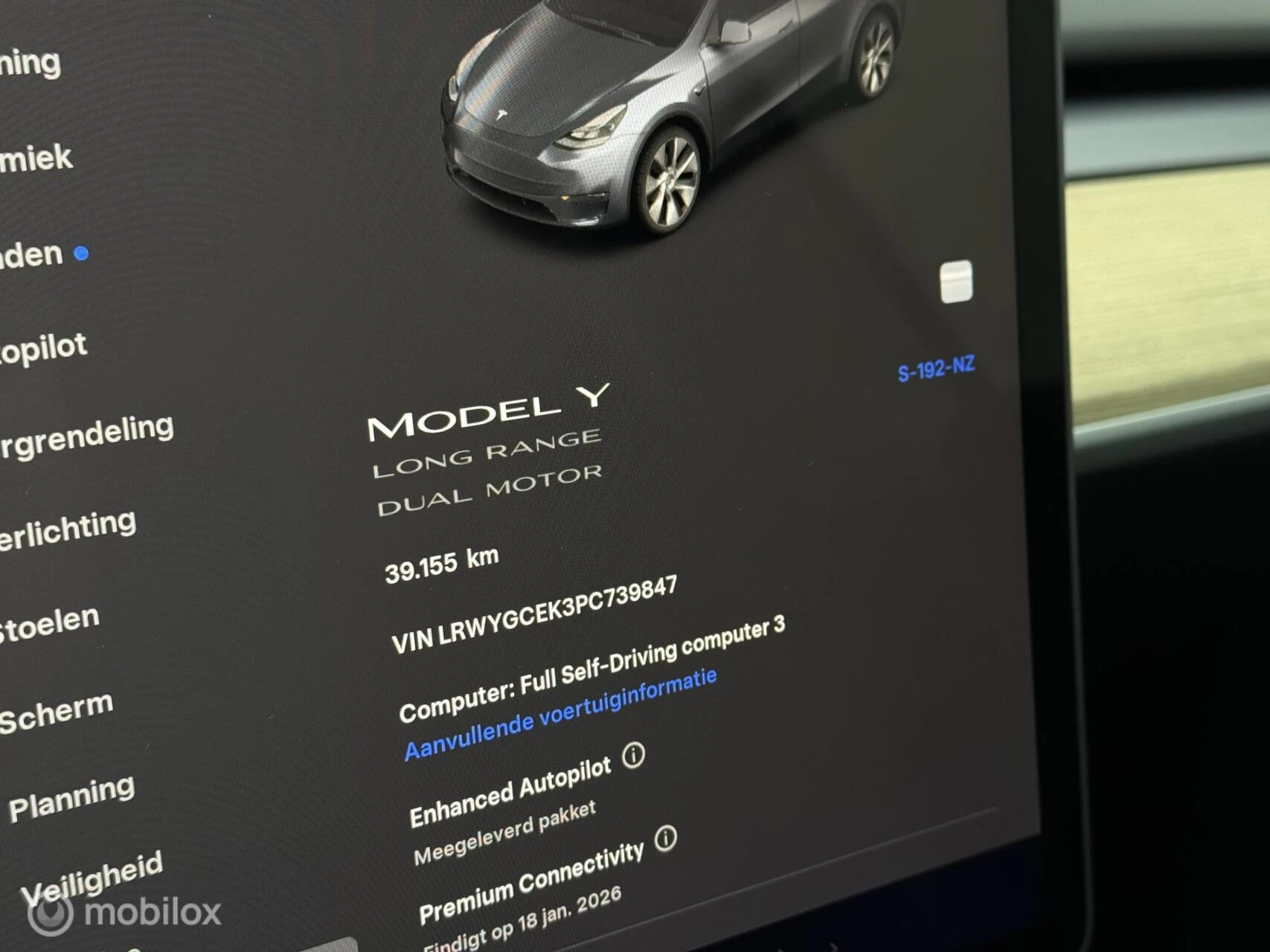 Hoofdafbeelding Tesla Model Y