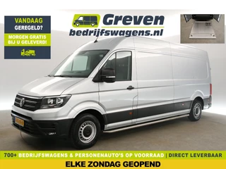 Volkswagen Crafter 35 2.0 TDI L4H3 141PK DSG Automaat dHollandia Laadklep Airco Camera Carplay Cruise Navigatie PDC 3 Persoons Sidebars