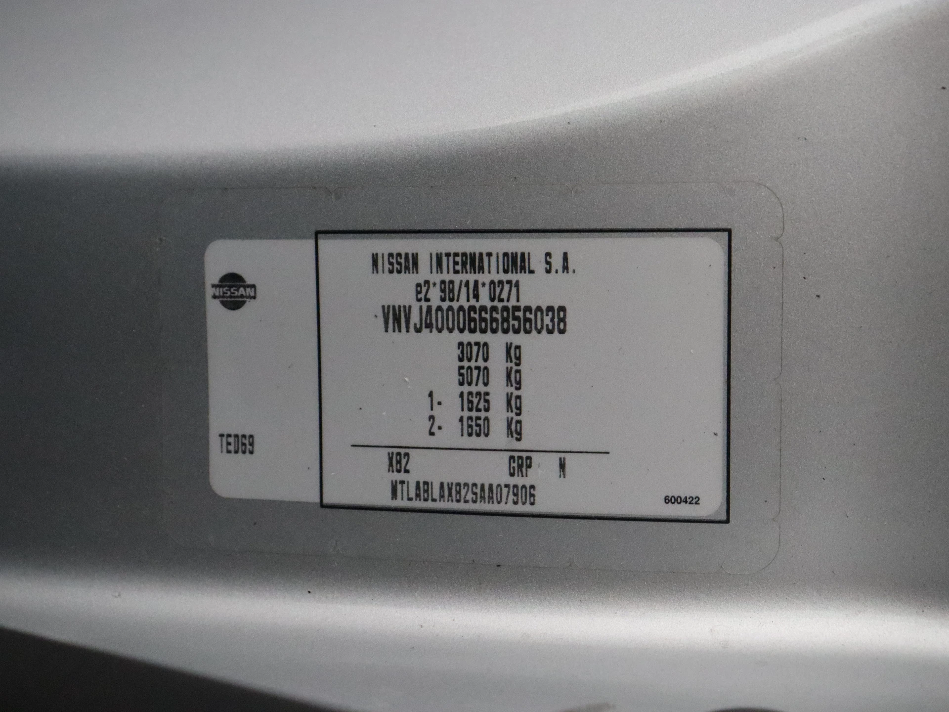 Hoofdafbeelding Nissan NV300