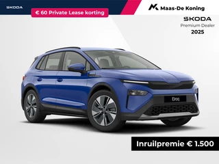 Škoda Elroq Selection Elektromotor 125 kW / 170 PK SUV | Wegklapbare Trekhaak | PRIVATELEASE 407,- PER MAAND!! | 1500,- INRUILPREMIE!!| 2025 rijden!
