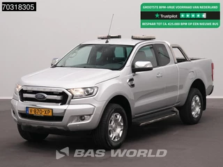 Ford Ranger 160PK 2.2 TDCi Limited Supercab Trekhaak Navi Airco Cruise Camera Parkeersensoren v+a Euro6 Pickup Airco Trekhaak Cruise control