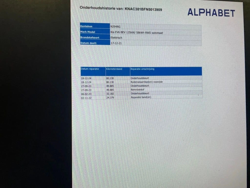 Hoofdafbeelding Kia EV6