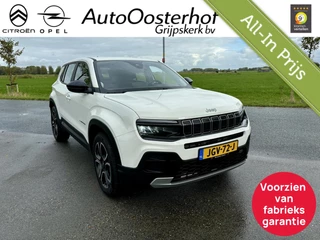 Hoofdafbeelding Jeep Avenger Jeep Avenger 101pk LIMITED + JBL Fabr.Gar 09-2027