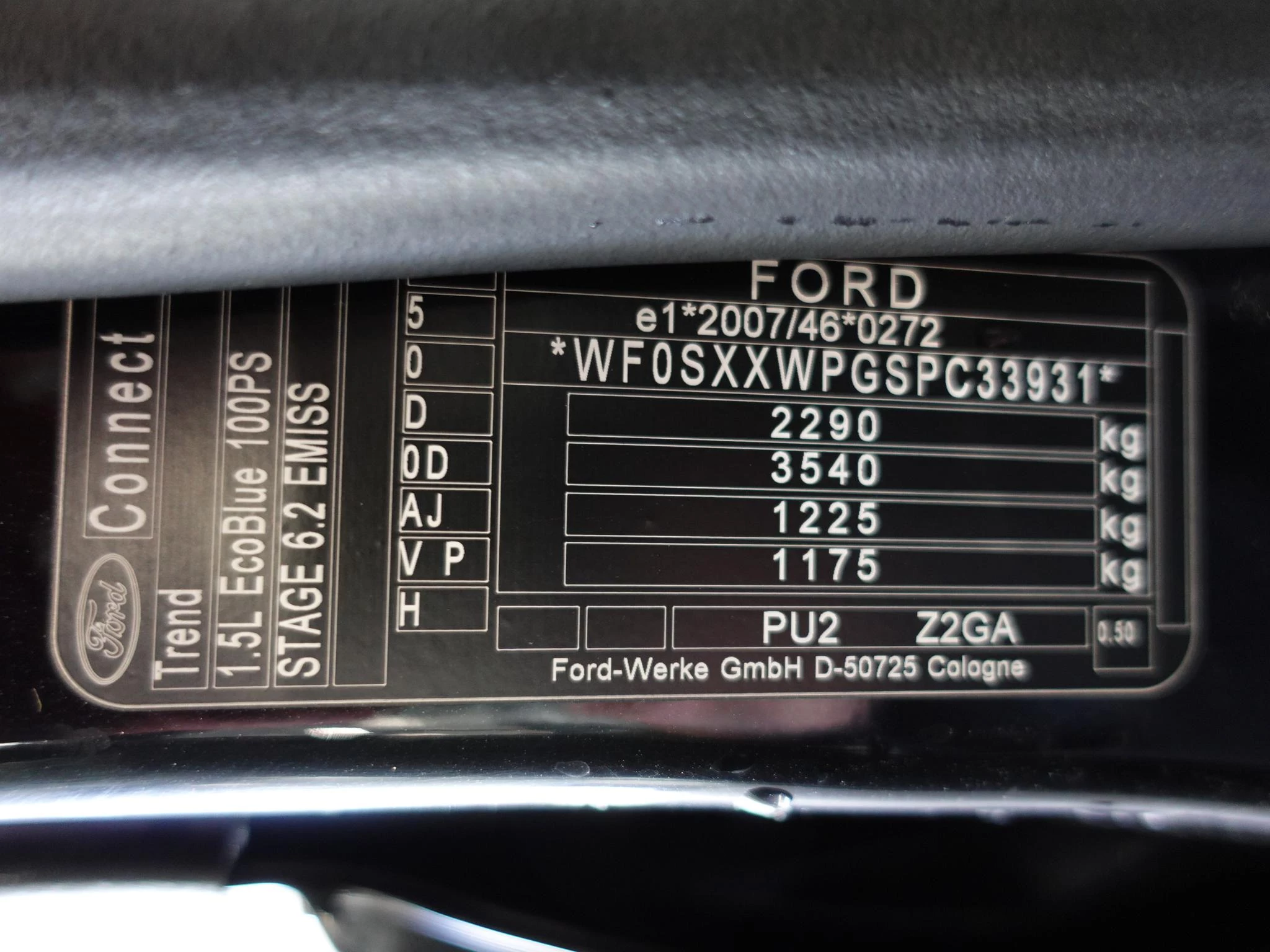 Hoofdafbeelding Ford Transit Connect