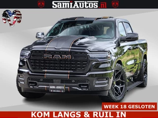 Dodge Ram Pick-Up LIMITED SPORT H.O 540HP 706Nm | Massage + Full Option | De Meest Luxe en Volle in zijn Klasse | Comfortabele Dubbele Cabine met Royale 5 Zitplaatsen | BPM vrij | Nu Leverbaar uit Voorraad | Voorraad Nr 2355 - 5149