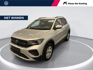 Hoofdafbeelding Volkswagen T-Cross Volkswagen T-Cross 1.0 Tsi 95pk Life · Apple/Android Car Play · P-Sensoren · Climatronic · ACC · DAB · 16'' Inch · Garantie t/m April 2026
