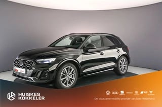 Audi Q5 S Edition Competition 55 TFSI e | Pano | B&O | Luchtvering | 360cam | Trekhaak | Adapt. Cruise | Akoestisch Glas |