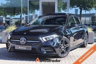 Mercedes A-Klasse Limousine A 180 AMG-Line 136pk | Pano | Sfeer | Camera | Cruise | Climate | LED | Stoelverwarming