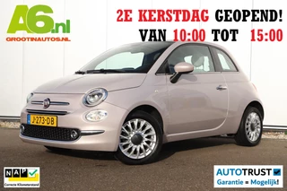 Fiat 500 1.0 Hybrid Star Panoramadak Two Tone Interieur Half Leder Carplay Navigatie 15 inch LMV Cruise Control Airco Parkeersensor