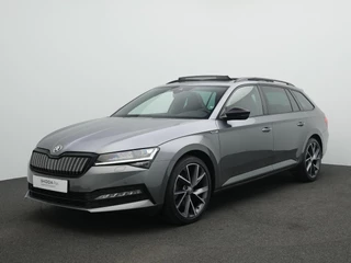 Skoda Superb Combi 1.4 TSI iV 218pk DSG Sportline | Panoramadak | Geheugenstoelen | Matrix LED | Adaptief onderstel | Canton