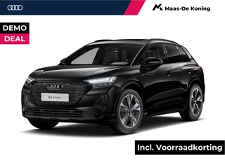Audi Q4 e-tron 45 quattro S Edition 82 kWh · 20" LM Velgen · Glazen panoramadak · Comfortpakket · Exterieurpakket zwart