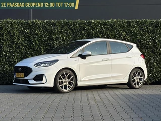 Ford Fiesta 1.0 EcoBoost Hybrid, NIEUW MODEL, ST-LINE, CARPLAY, NAVI, KEYLESS, LANE ASSIST, CRUISE CONTROL, CLIMATE CONTROL, STOEL/STUURVERWARMING, DAB, LED, PDC, LICHTMETAAL 17"