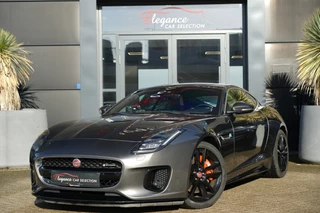 Hoofdafbeelding Jaguar F-Type Jaguar F-Type 3.0 V6 RWD R-Dynamic 340pk Panoramadak/Meridian/Camera