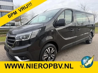 Renault Trafic 2.0DCI L2H1 Automaat 170PK Dubbelcabine Airco Navi Cruisecontrol Dubbel Schuifdeur NIEUW BPM VRIJ
