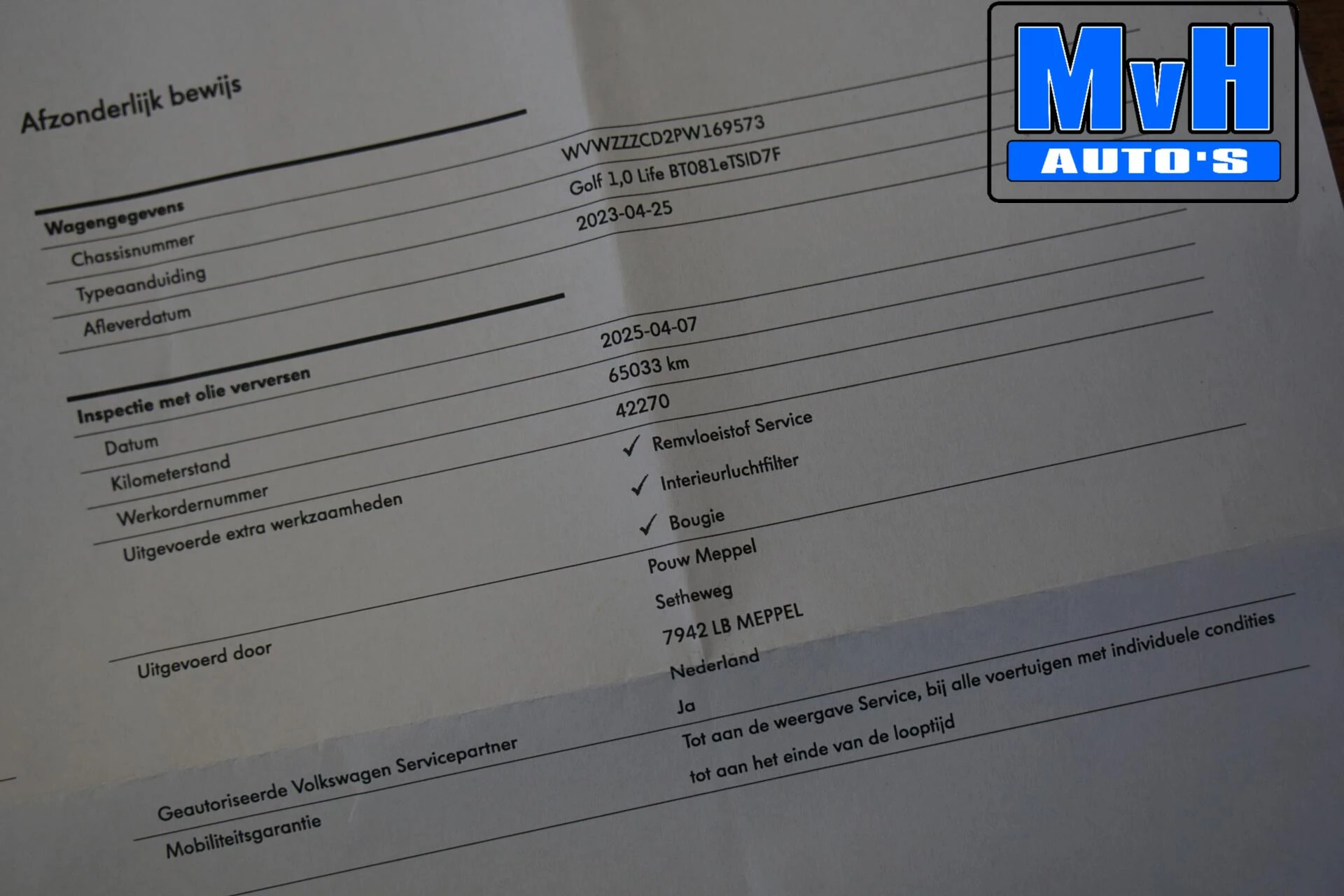 Hoofdafbeelding Volkswagen Golf