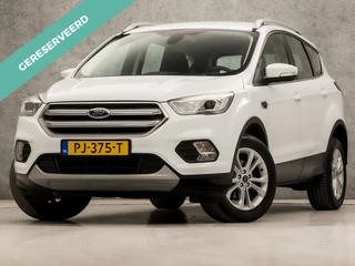 Ford Kuga 1.5 EcoBoost Titanium (APPLE CARPLAY, GROOT NAVI, CLIMATE, TREKHAAK, SPORTSTOELEN, PARKEERSENSOREN, KEYLESS, NIEUWE APK, NIEUWSTAAT)