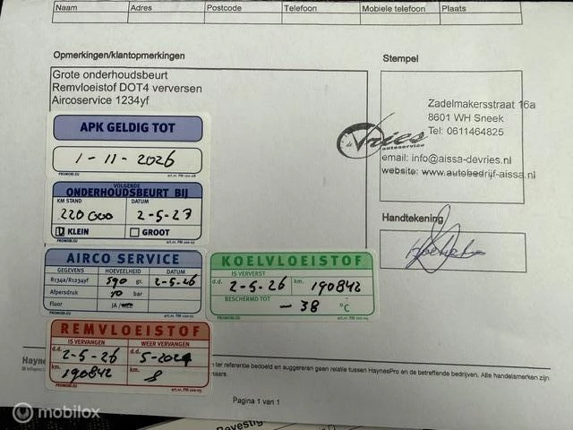 Hoofdafbeelding Opel Zafira