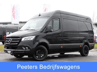 Mercedes-Benz Sprinter 317 1.9 CDI L2 Pro Black Edition FACE LIFT! Camera, Cruise, Carplay, 3500kg Trekhaak, 10,5'' Mbux, LED, Dodehoek, Virtual, Uniek!