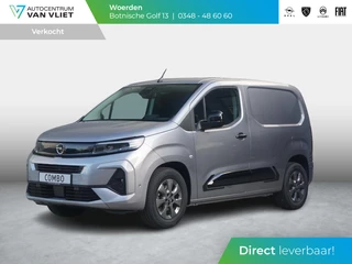 Hoofdafbeelding Opel Combo Opel Combo TECH L1 50kWh | 8 jaar garantie | navigatie | Apple Carplay | camera | digitale binnenspiegel | parkeersensoren v/a | dodehoekdetectie | bumpers in kleur | Climate Control | etc.