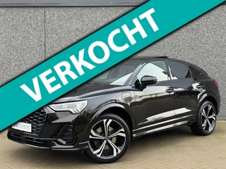 Audi Q3 Sportback 45 TFSIe S-Line | Pano | Carplay | Dodehoekassistent | Memory | Sonos audio | Trekhaak | Rijstrookassistent |