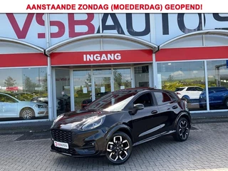 Ford Puma 1.0 ECOBOOST 125PK ST-LINE HALF-LEER LED PANO-DAK NAVI CAMERA AI