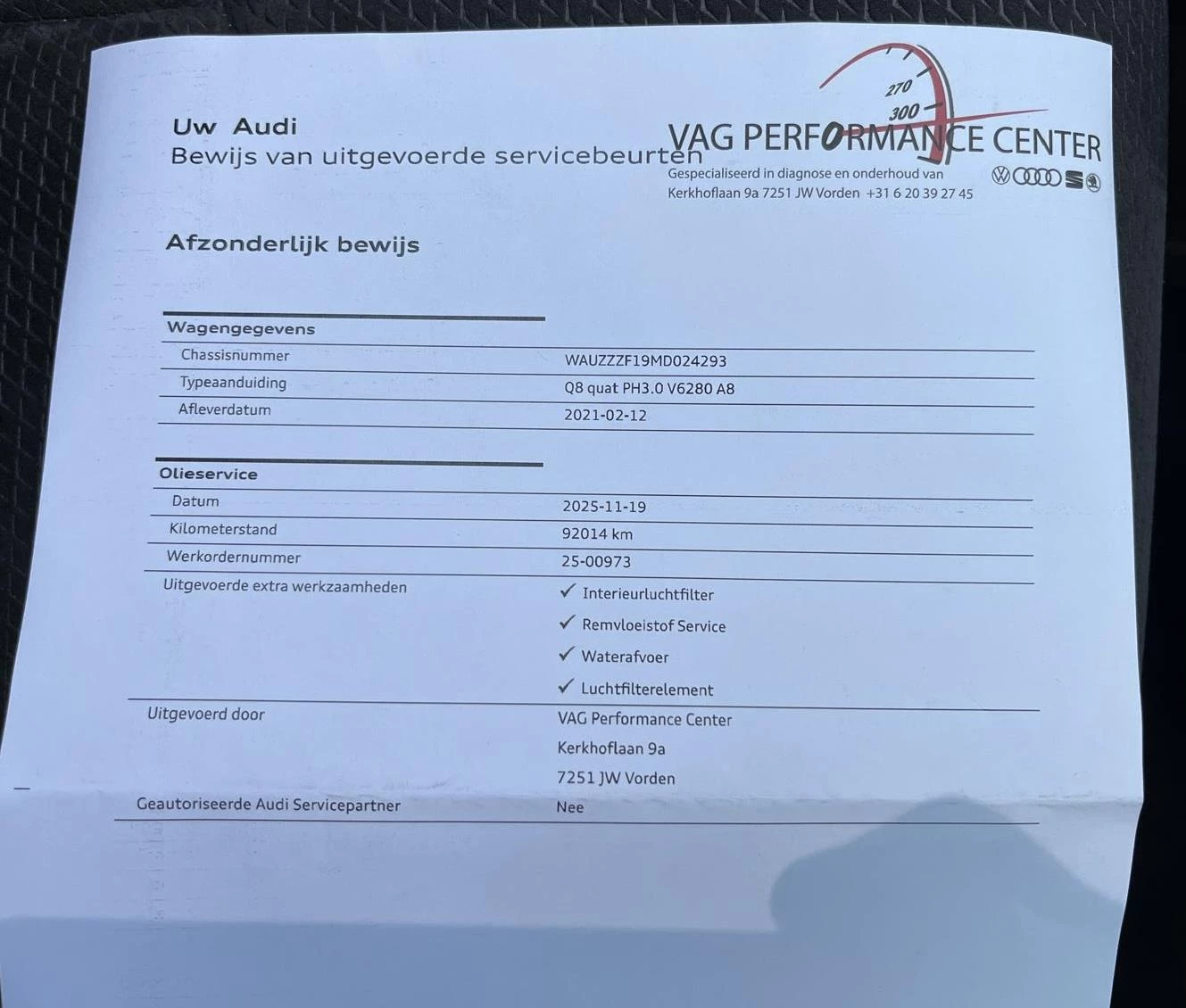 Hoofdafbeelding Audi Q8