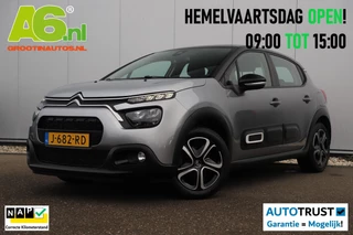 Citroen C3 1.2 PureTech Feel Navigatie Carplay Android Climate Cruise Control Rijstrooksensor Parkeersensor All-season banden!