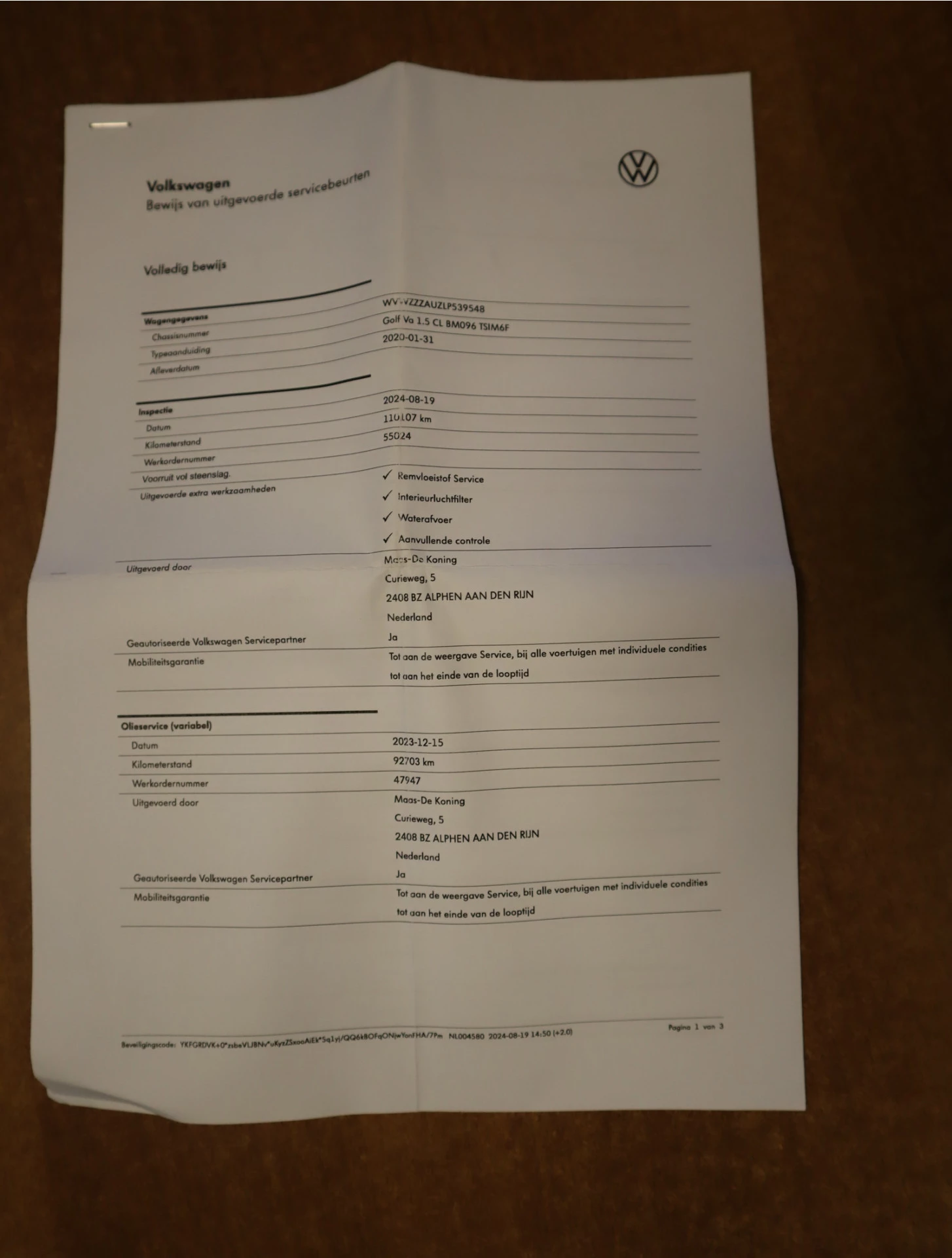 Hoofdafbeelding Volkswagen Golf