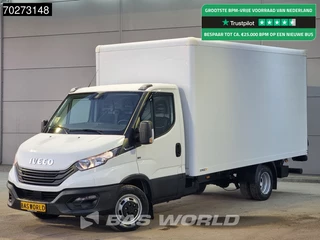 Iveco Daily 35C16 Automaat Laadklep Bakwagen Airco Camera Dubbellucht Meubelbak Koffer 19m3 Airco