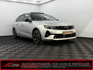 Hoofdafbeelding Opel Astra Opel Astra 1.2 Turbo Ultimate Panoramadak, 360 Camera, Navi, Memory stoelen, Head-up display, Keyless start, Elektrische achterklep