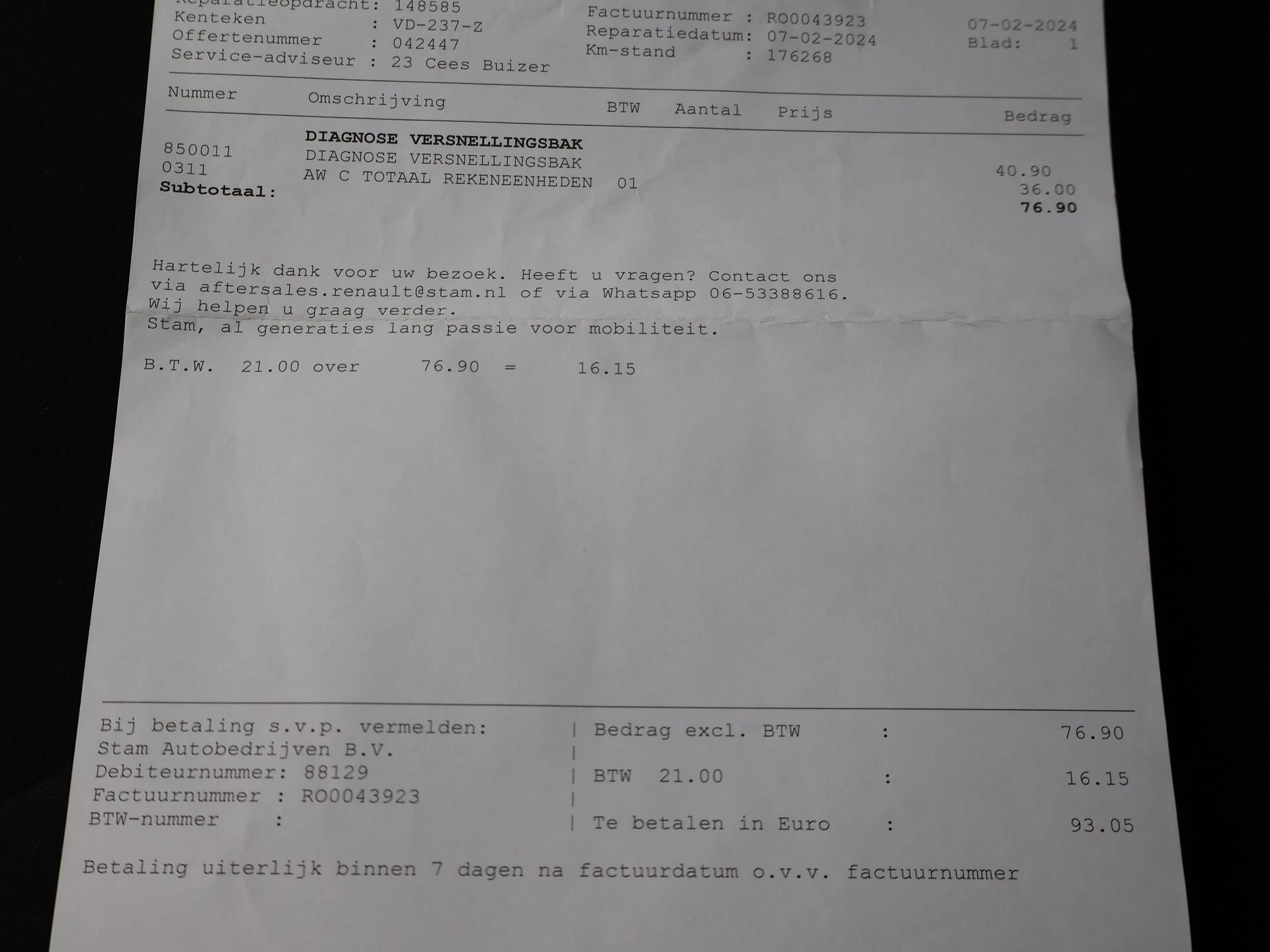 Hoofdafbeelding Renault Trafic