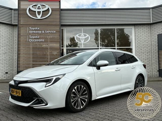 Toyota Corolla Touring Sports 1.8 HYBRID STYLE APPLE/ANDROID STOEL+STUURVERW. EL-ACHTERKLEP HALF-LEDER LED 17"LMV KEYLESS PRIVACY-GLASS