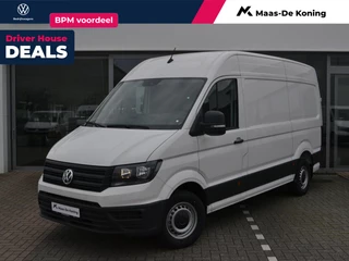 Volkswagen Bedrijfswagens Crafter 35 2.0 TDI 140pk Trendline L3H3 · Navigatie · Apple/Android Car Play · P-Sensoren · DAB · Tussenschot · Cruise Control · Garantie t/m 22-12-2028 of 100.000km
