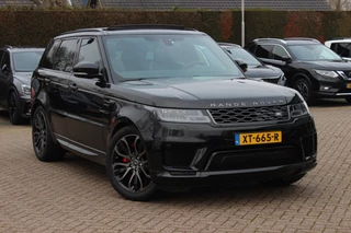 Land Rover Range Rover Sport 2.0 P400e HSE Dynamic / Trekhaak / Panoramadak / Camera / Luchtvering / Keyless / 21'' / Matrix LED / Stoelventilatie+Verwarming / DAB / Dodehoek / Luxe Leder